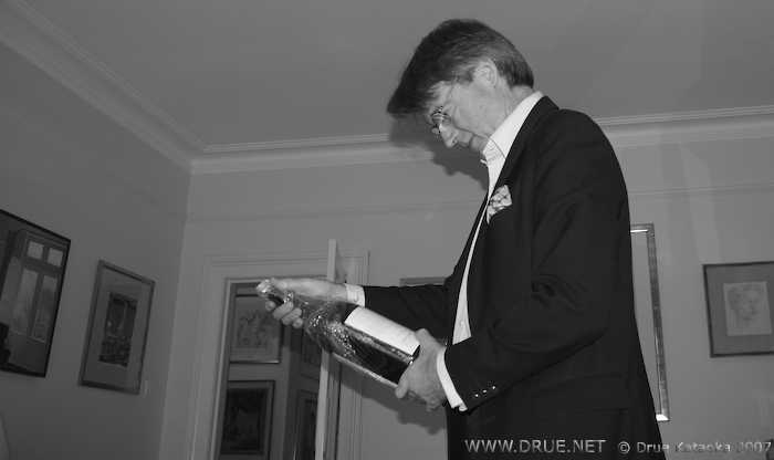 Steven Spurrier, Creator of Judgement of Paris with Around the World Pinot Noir